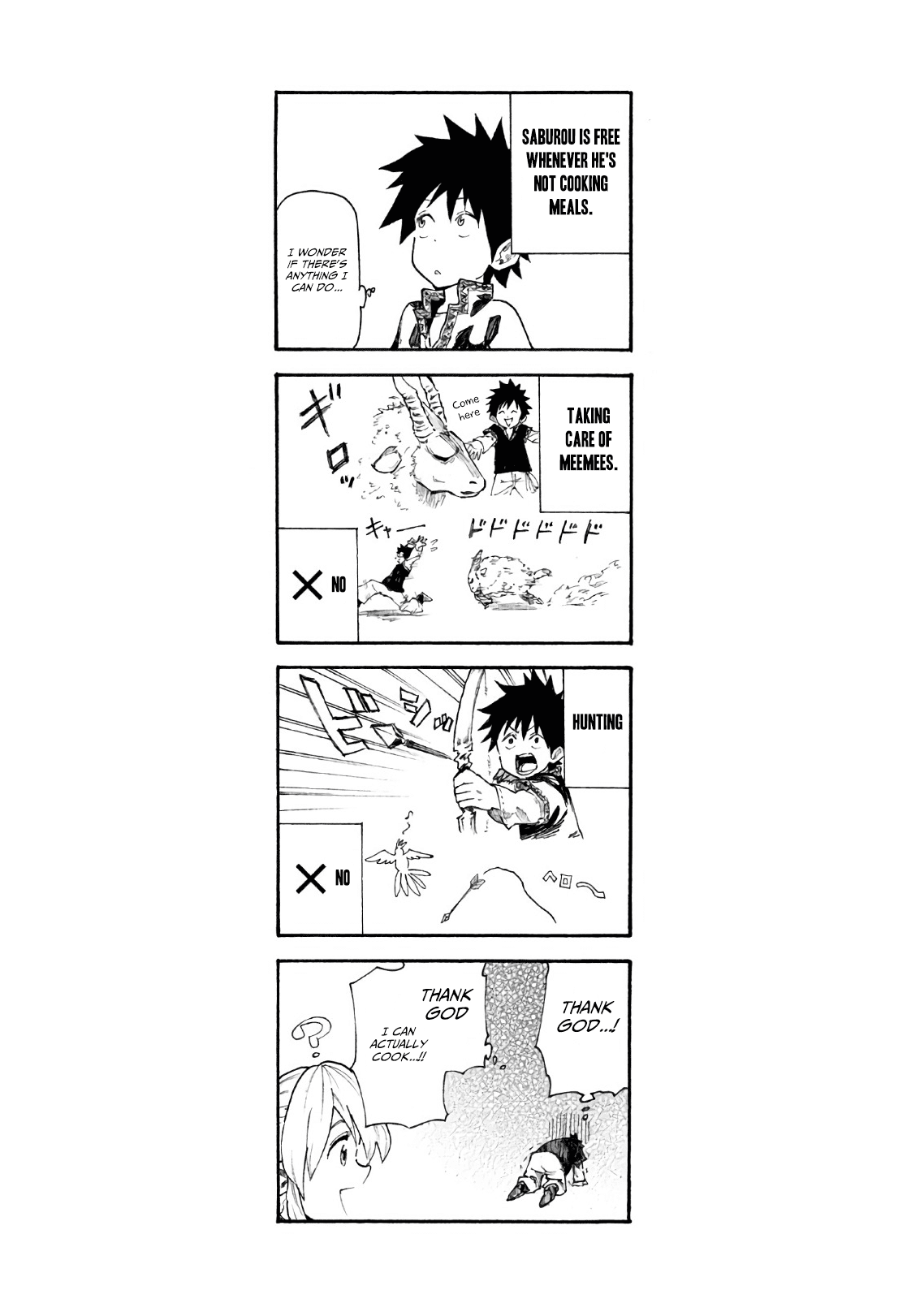 Mazumeshi Elf to Yuboku gurashi Chapter 3 23